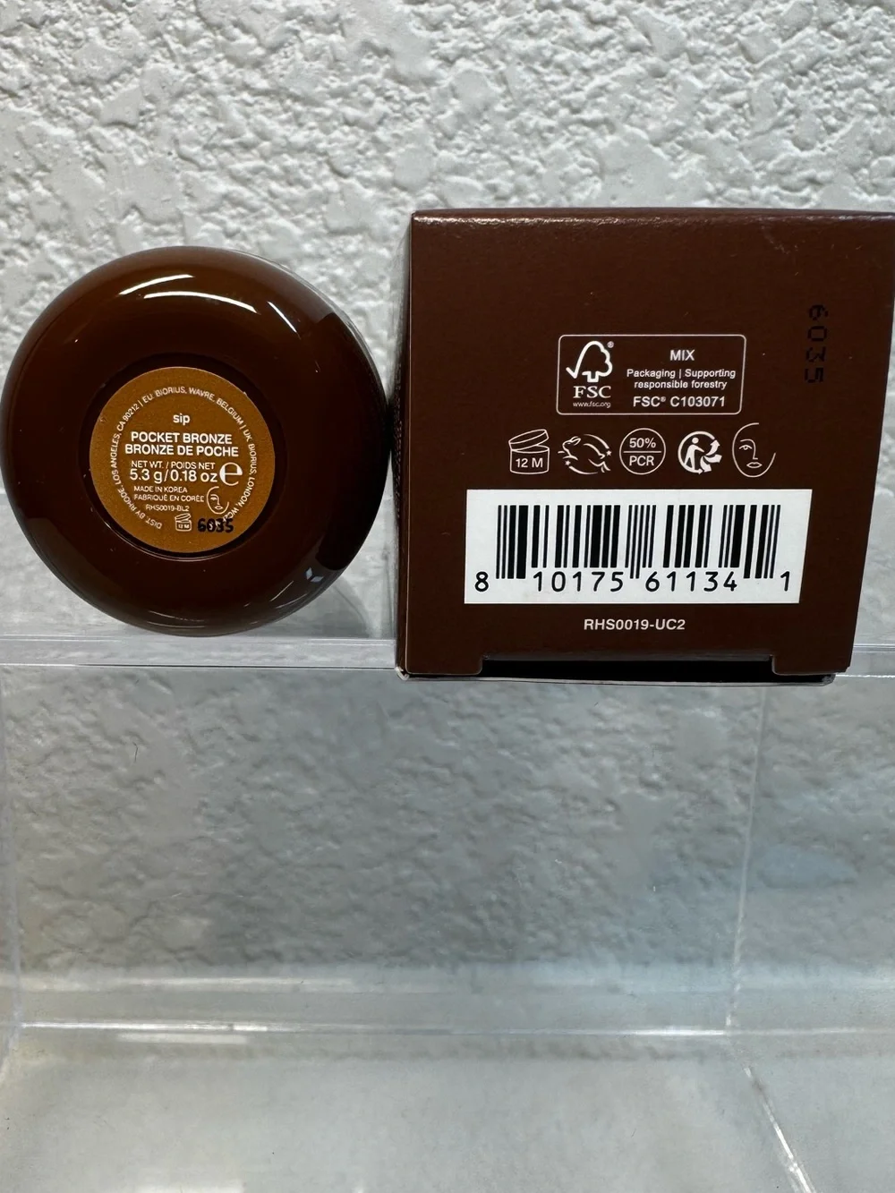 Rhode Skin Hailey Bieber Pocket Bronze Cream Contour Stick in Sip
